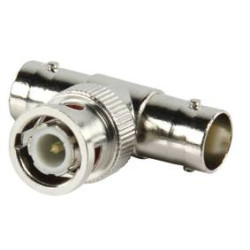Adapter BNC wt/2gn BNC
