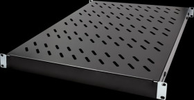 SF1000B 19" shelf, 1U, 1000 mm depth, black