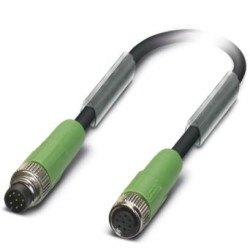 Przewód czujnik-siłownik Złącze A M8 liczba rdzeni 8 długość 3m Rodzaj A Męskie Złącze B M8