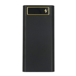 Obudowa POWERBANK 21x 18650 LCD QC 3.0PD Czarna USB-C Micro-USB