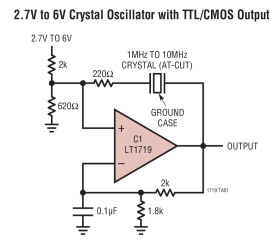 4.5ns Single/Dual Supply 3V/5V Comparator with Rail-to-Rail Output