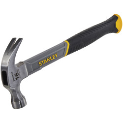 Stanley STHT0-51309 Curved Claw Hammer Fibreglass Shaft 450g (16oz)