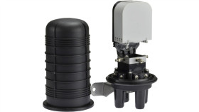 Mufa Światłowodowa, Kapturowa 48 Spawów (4X6x2) Pionowa Ip68 Neku