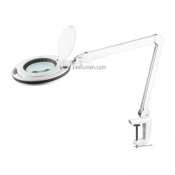 Lampa z lupą 5D 6W led warsztatowa imadełko KEMOT