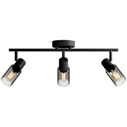 Philips 8720169299313 Palms Ceiling Floodlight E14 Black Adjustable Heads