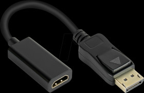 DP-AD08 DisplayPort adapter, DP 1.2 male to HDMI female