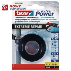 Taśma samowulkanizująca TESA BLACK EXTREME 19mm 2,5m