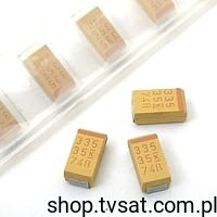 T491C335K025AS 3.3uF 25V Tantalum SMD-C KEMET