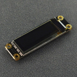 Fermion: Monochrome 0.91” 128x32 I2C OLED Display with Chip Pad