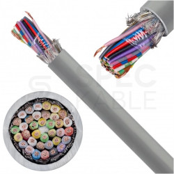 Kabel sterowniczy ELITRONIC-CY LIYCY 36x0,25mm2 szary 250/500V ekranowany olejoodporny linka TKD