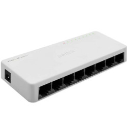 Qoltec SWITCH Przełącznik sieciowy 8 x port RJ45 100Mbps Fast Ethernet LAN