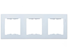 Sedna Ramka potrójna pionowa szara SDN5801333