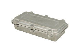 Obudowa; uniwersalna; HQ005S; aluminium; 192mm; 96mm; 45mm; IP67; naturalny; Gainta; RoHS