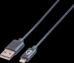 11.99.8321 Sync and charging cable, USB-A &gt; Lightning, 1 m