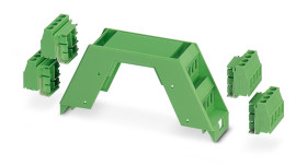 Obudowa urządzeń elektronicznych 22.6mm Górna część obudowy dla bloków zacisków Pcb 22.6 x 99 x 45.85mm materiał: