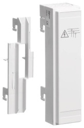 Hager L250E Moduł przyłączeniowy Hager L250E 54mm pusty do szyny zbiorczej 60mm bez zacisków przyłączeniowych Moduł przy