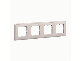 CARIVA Ramka 4 poczwórna poziom/pion beżowa 773684 LEGRAND