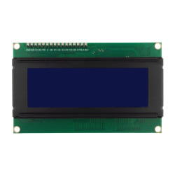 LCD2004 Blue I2C - Wyświetlacz LCD 4x20 znaków z konwerterem I2C