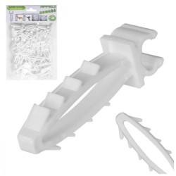 Uchwyt kablowy pojedynczy szybki montaż do kabli płaskich 8/12mm APP-01/1