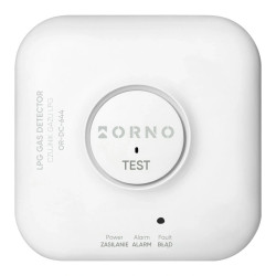 Czujnik gazu LPG WiFi TUYA 220VAC żywotność sensora 5 lat, ORNO OR-DC-644