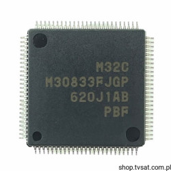 M30833FJGP MCU 16-bit CISC 512KB Flash SMD-QFP100 RENESAS
