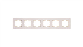 Karre Ramka 6-Krotna, Kolor Krem / 90960275