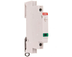 Lampka modułowa 1-fazowa zielona 115-250V AC E219-D 2CCA703402R0001