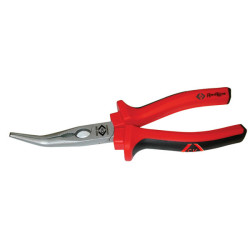 CK Tools T3907 8 RedLine Snipe Nose 45&#xB0; Bent Pliers 200mm
