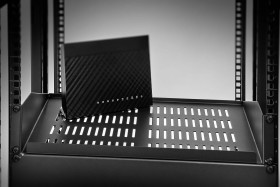 Półka na urządzenia Renkforce RF-3432144 1 szt.