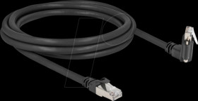 80918 Patch cable, Cat.6, S/FTP, with screws, 2 m