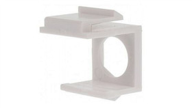Uchwyt Keystone Na Złącze F Biały Cl-Blind-F /10Szt/