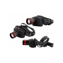 Latarka czołowa 1LED 3W CREE +zoom - Lx LL07