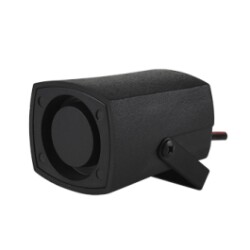 Piezo Siren - 24Vdc, 100dB, Warble Tone