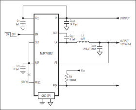 Low-Voltage, Internal Switch, Step-Down Regulator