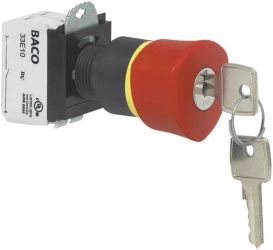 BACO BAL22GR01B Wyłącznik awaryjny L22GR01B, 600 V, 1 szt.