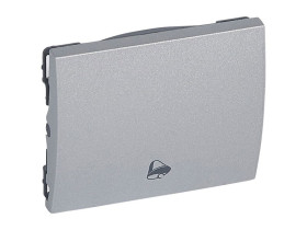 SISTENA LIFE Klawisz Metalic pojedynczy z symbolem dzwonka 771346 LEGRAND