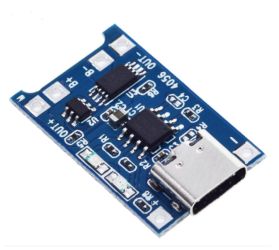 Moduł ładowania akumulatorów 18650 TP4056 USB-C