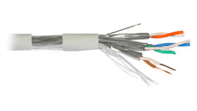 Przewód Netset U/Ftp 6A Skrętka Ekranowana, Wewnętrzna, Każda Para Ekranowana...
