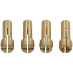 Donau 1508 4 Chucks Dia0.3-3.2mm 4pieces For Collet Chuck Drill Head