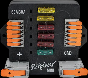 FUSY MINI Pekaway - FUSY Mini, 6x fuse block