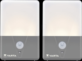 16634 101 402 LED outdoor light, with motion detector, pack of 2