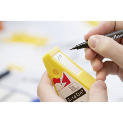 HellermannTyton 590-00010 dispenser pocket-sized reusable includes pen