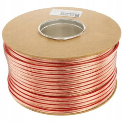 Przewód głośnikowy TLYp 2x1,5 CU miedź Elektrokabel 500m