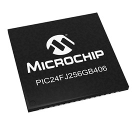 Mikrokontroler Microchip PIC24F QFN 64-pinowy Montaż powierzchniowy PIC 256 kB 16bit 32MHz RAM:16 kB Flash 2 →