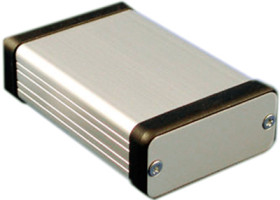 Aluminum enclosure, (L x W x H) 80 x 54 x 23 mm, natural, IP54, 1455C801