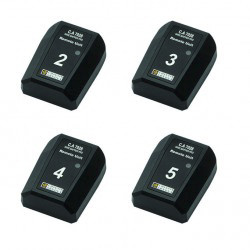 Akcesoria do testerów sieci komunikacyjnych, do uzytku z: Tester sieci LAN Wire Mapper Pro, Zestaw identyfikatorów 2