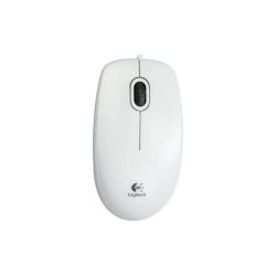 Mysz optyczna Logitech B100 USB biała