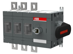 Rozłącznik izolacyjny 3-biegunowy-biegunowy 400A ABB Montaż śrubowy 400kW NO