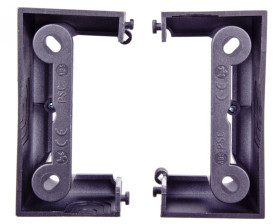 Simon Classic Puszka natynkowa głęboka (40mm) pojedyncza składana, inox (met.) PSC/21