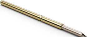 Standard test pin with probe, cone, Ø 0.69 mm, travel  2.54 mm, pitch 1.27 mm, L 16.5 mm, F11118S053R085
